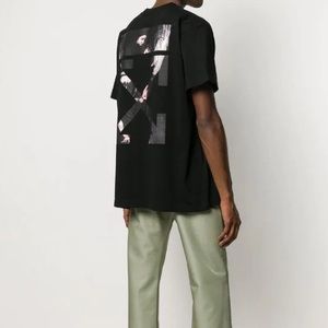 Off-White Carravagio arrows print T-shirt
